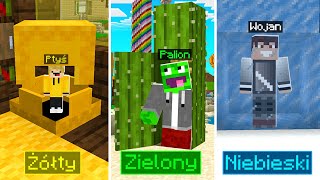 KOLOROWY CHOWANY w Minecraft! 🟡 🟢 🔵