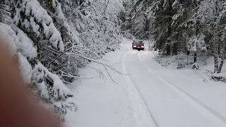 Subaru Leone Snow Test