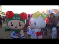 2013 11 24　ゆるキャラさみっとin羽生　チェリンとおねーさん　最高のコンビ！！