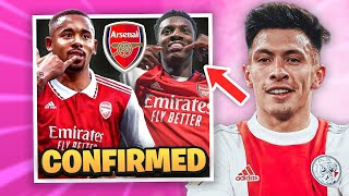 Gabriel Jesus REQUESTS Arsenal Transfer! | Eddie Nketiah Confirmed New Contract & Number 14!