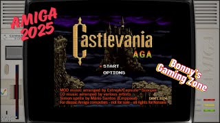 Castlevania AGA  (Amiga AGA - Dante Retro Dev - 2025) Batocera 41 (50Hz)