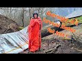 Survival Shelter foil tent wild camp