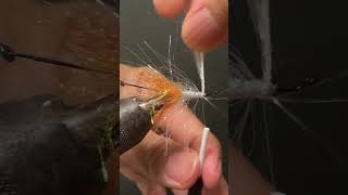 EP Trout Streamer  swing streamer pattern    #flytying #フライタイイング #shorts