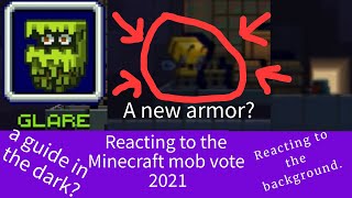 A new armor? Shown in the Minecraft mob vote 2021