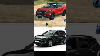 Real VS Game car Kia seltos video#shorts