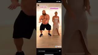 WWE | Otis and Mandy Rose FUNNY dance! #shorts