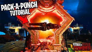 HOW TO PACK A PUNCH on VOYAGE OF DESPAIR (Black Ops 4 Zombies Gameplay Tutorial)
