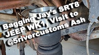 Bagging Jay's WK1 Jeep SRT8 and Visit to @5rivercustomsash.