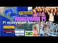 Pi network project worldwide ternyata di america latina columbia Argentina  juga ada Ecosystem PI