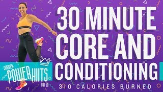 30 Minute Core and Conditioning Workout 🔥Burn 310 Calories!* 🔥Sydney Cummings