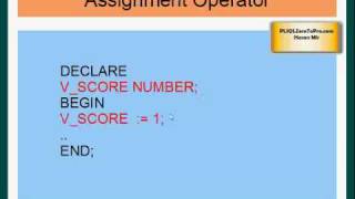 Oracle PL/SQL - Variables - Part 2/2