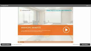 Practice CS Accruable Benefits