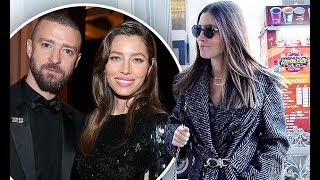 Jessica Biel steps out solo in NYC as it is claimed 'she is in therapy' with husband Justin Timberla