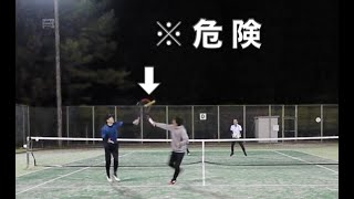 [テニス] ダブルス タイブレイク ゲーム形式練習 | Tennis Doubles Game - TieBreak Hightlights