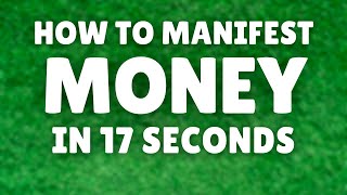 How to Manifest Money in 17 Seconds - Abundance Affirmations Bob Baker