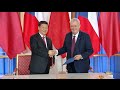 Xi, Zeman Sign Joint Statement on China Czech Strategic Partnership