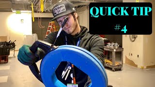 Electrician Quick Tip #4 - Fish Tape Trick
