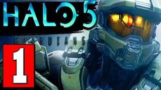 HALO 5 GUARDIANS (MISSIONS 1 - 5) Walkthrough Gameplay Lets Play Playthrough Review XBOX ONE