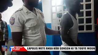 Lapolis mete anba kòd SONSON ki ta touye plizyè moun nan Ansavo. Sonson blese nan kouri