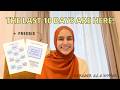 Maximize the Last 10 Nights of Ramadan (FREE Checklist Download)