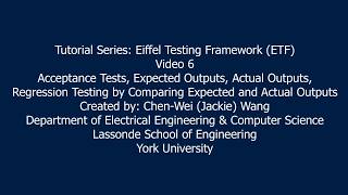 Tutorial on ETF (Eiffel Testing Framework): Part 6