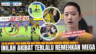 🔴WAJAR MEREKA LEBIH IDOLAKAN MEGA !! Lee Da-hyeon Sampai Berani NGOMONG GINI Usai Di Permalukan Mega