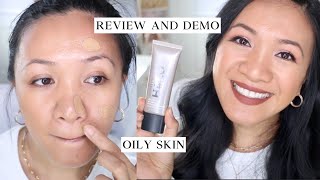 Smashbox Halo Healthy Glow Tinted Moisturizer Review on Oily Skin | aboutsomethingpretty