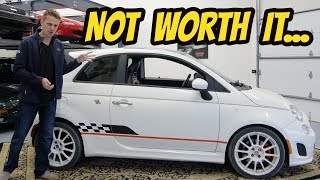 Fixing My Cheap Fiat 500 Abarth Was Pretty Easy, But Still EXPENSIVE!