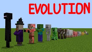 mob evolution chain in minecraft