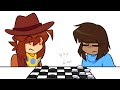 • Just a game of checkers, nothing much - Small animation (Undertale/ Undertale Yellow) •