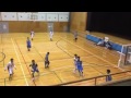 平成27年度広島市リーグ戦　可部ｸﾗﾌﾞ　ｖｓ　silent peapers（28.2.14）