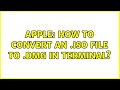 Apple: How to convert an .iso file to .dmg in terminal?