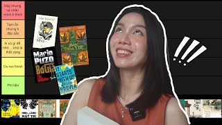 XẾP HẠNG NHỮNG CUỐN SÁCH TUI KHÔNG MÊ| Tier ranking books i don't like 😭 \\Hà Khuất