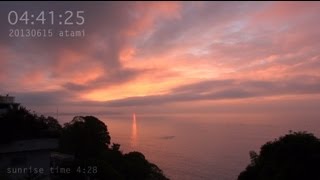 アタミノデ 2013年6月15日（日の出 4:28 #240