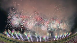 【4K】 2018 神明の花火 「グランドフィナーレ」  齊木煙火本店 / Shinmei Fireworks , Japan