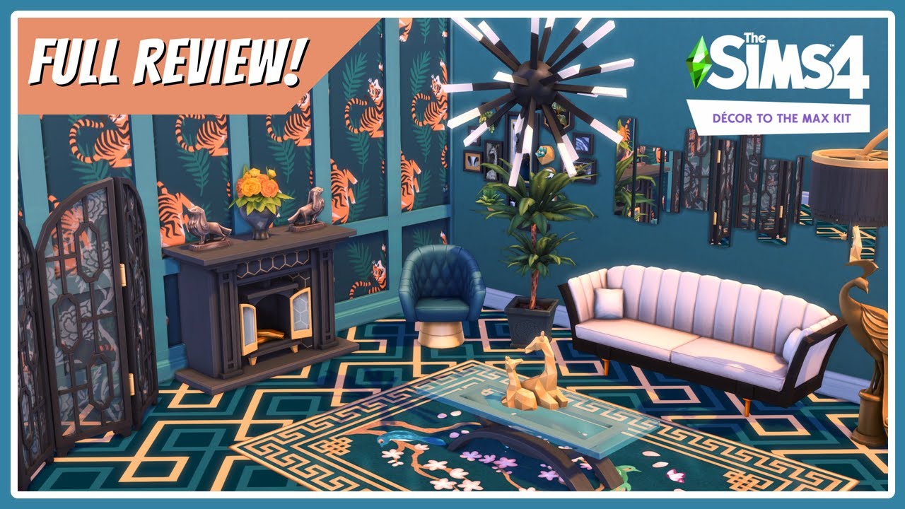 11 Best Sims 4 Decor To The Max Ideas For Decorating Your Virtual Home