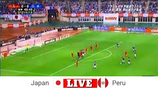 🔰LIVE, JAPAN VS PERU, NATIONAL FRIENDLY GAME FULLY TIME