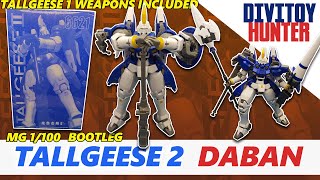 TALLGEESE 2  MG 1/100 DABAN BOOTLEG CHEAP GUNPLA BUILD