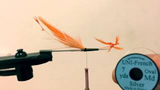 Tube fly for salmon and steelhead. Putkiperho lohelle ja taimenelle.