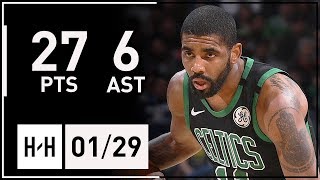 Kyrie Irving Full Highlights Celtics vs Nuggets (2018.01.29) - 27 Points, 6 Ast | 2017-18 Season