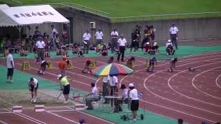 2013ジュニアクラブ小学女子5年100m第10組