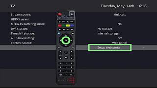 How to add web portal in S1 and S2 device (http//g.xolotv.tv)