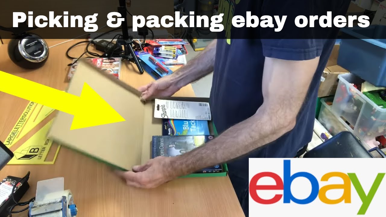 Picking And Packing Our Ebay Orders Youtube