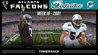Vick Flashes Elite Highlights in Relief Effort! (Falcons vs. Dolphins 2001, Week 16)