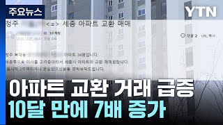 '거래 가뭄'에 이색 현상...교환 거래 7배 증가 / YTN