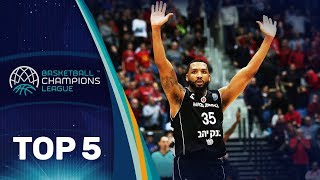 Top 5 Plays | Wednesday - Gameday 13 | Basketball Champions League 2019-20