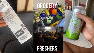 VLOG: Wits Freshers Party + Grocery haul+ teaching on campus…. Day in a life as a Uni student 📚