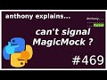 why can't I signal a MagicMock() ? (intermediate) anthony explains #469