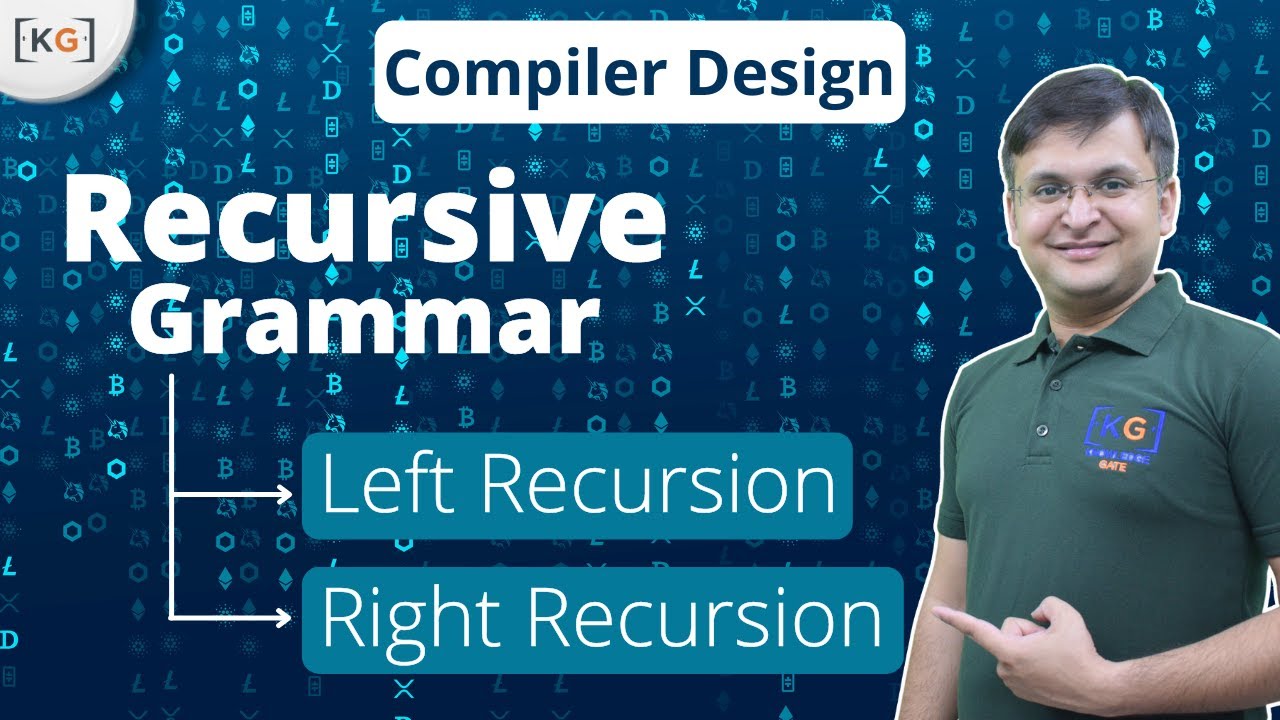 3.5 Recursive Grammar Left Recursion Right Recursion Removal ...