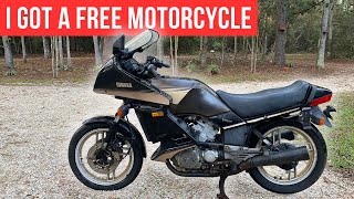 I Got a FREE 1983 Yamaha XZ550RK Vision From a Subscriber